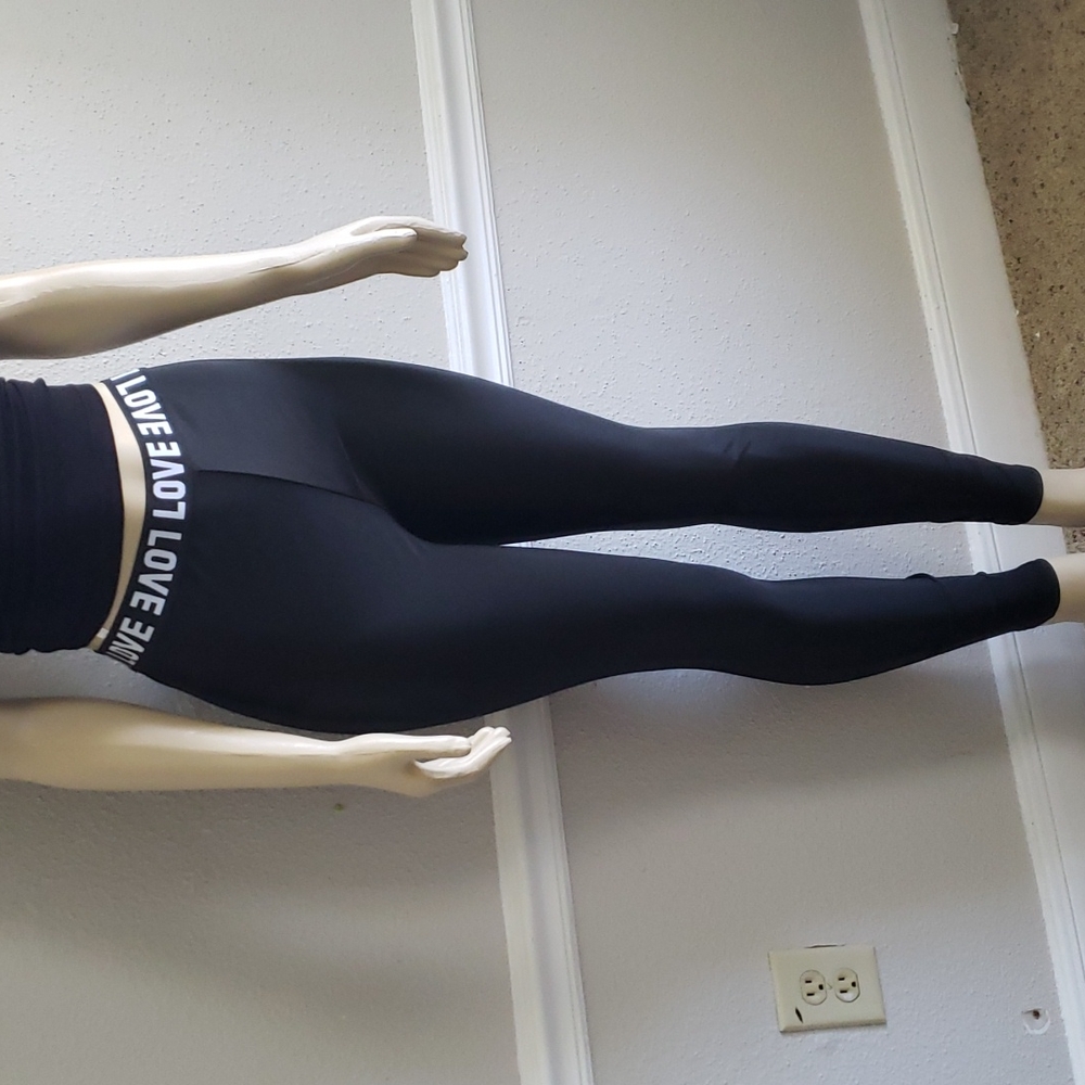 Shein Sexy Black Skinny Leggins, Size S.